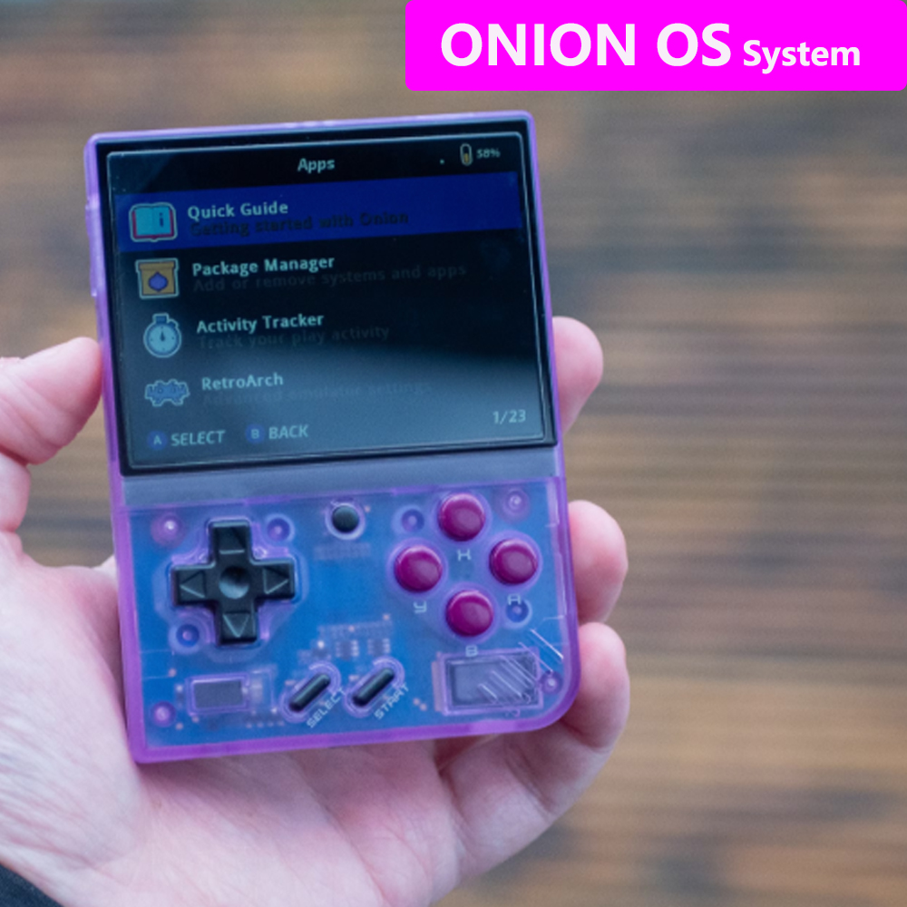 Retro Gaming Icons - Onion OS Preinstalled MIYOO Mini Plus