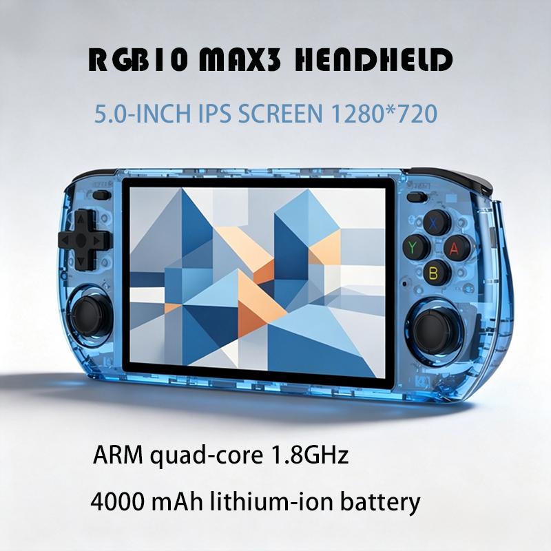 RGB10 MAX3 5.0-Inch IPS Screen - đánh giá và giá Retro Gaming Gameboy