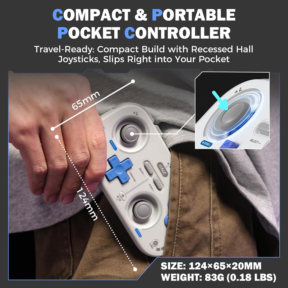 IINE Mini Controller Retro Poc - đánh giá và giá Retro Gaming Realm
