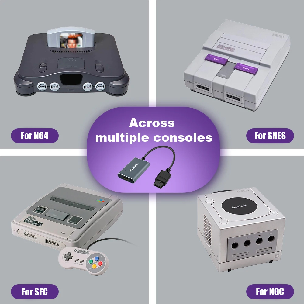 Bitfunx 720P Svideo / AV To HD - đánh giá và giá Retro Gaming Nintendo