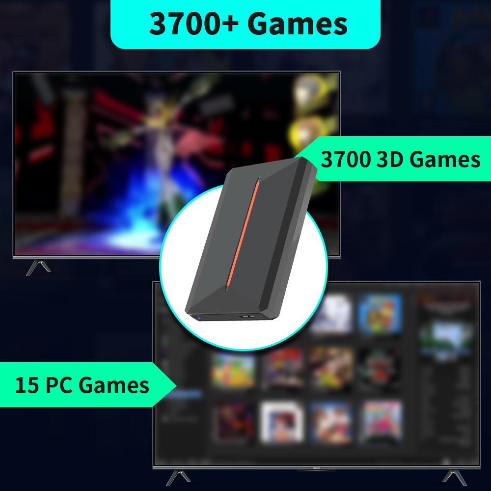 Launchbox 500GB External Game  - đánh giá và giá Retro Gaming Emulator Console