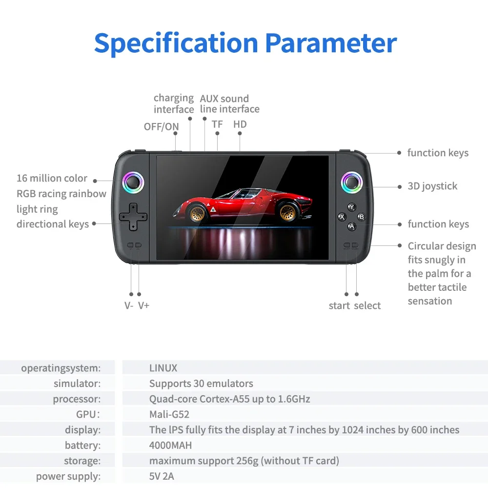 128G M27 Handheld Game Player  - đánh giá và giá Retro Gaming Realm