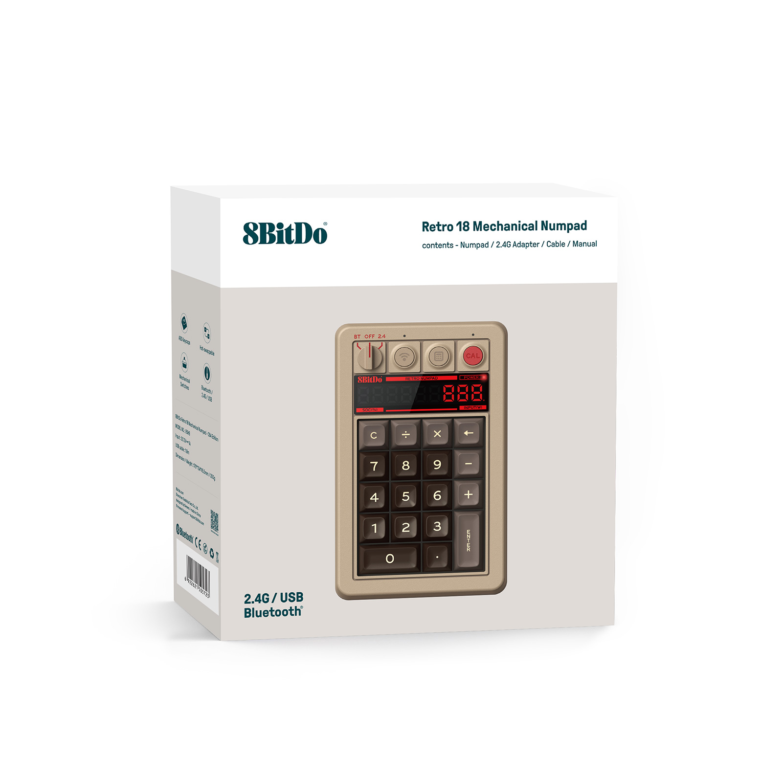 8BitDo Retro 18 Mechanical Num - đánh giá và giá Retro Gaming Corps