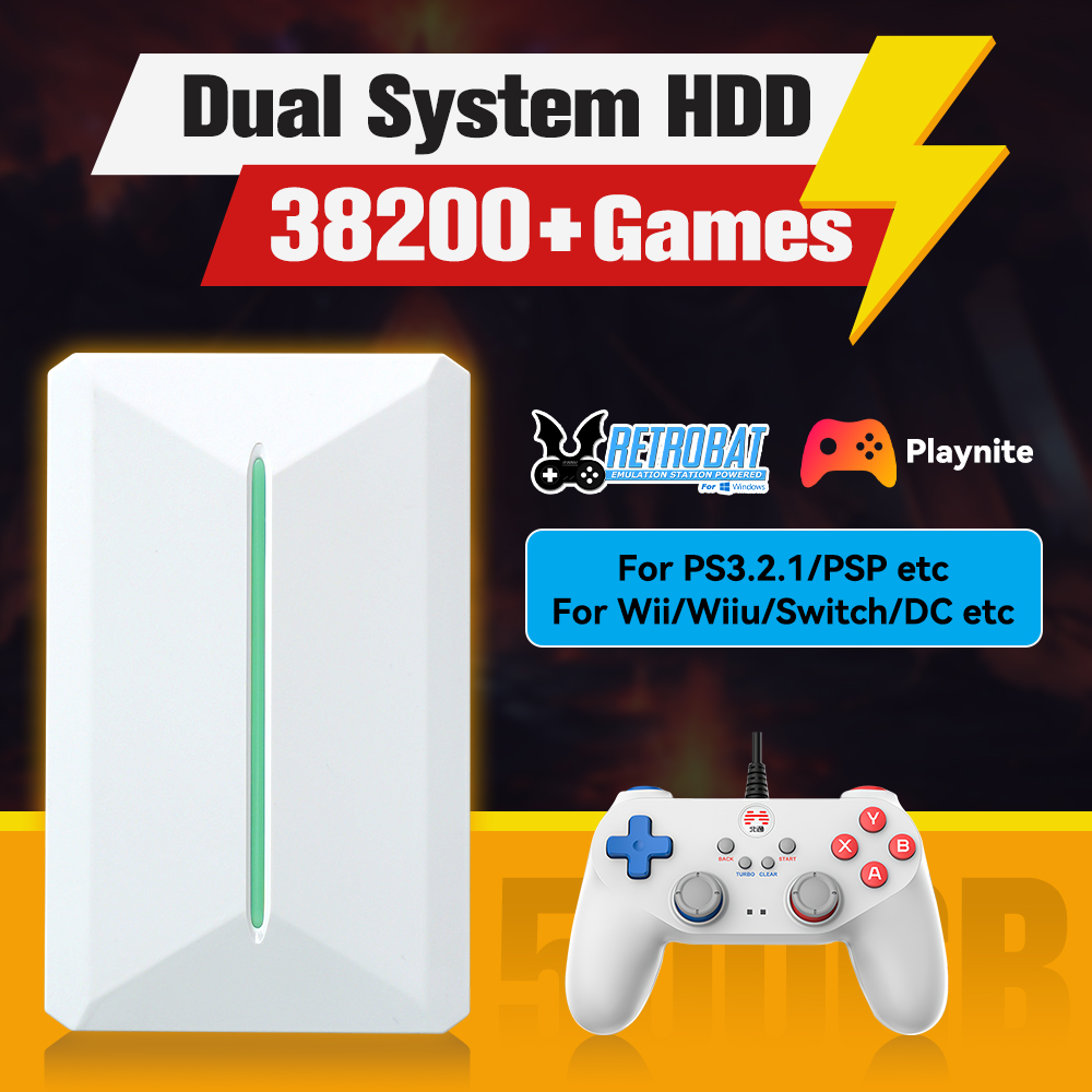 Retrobat＆Playnite System HDD R - đánh giá và giá Retro Gaming Emulator Console