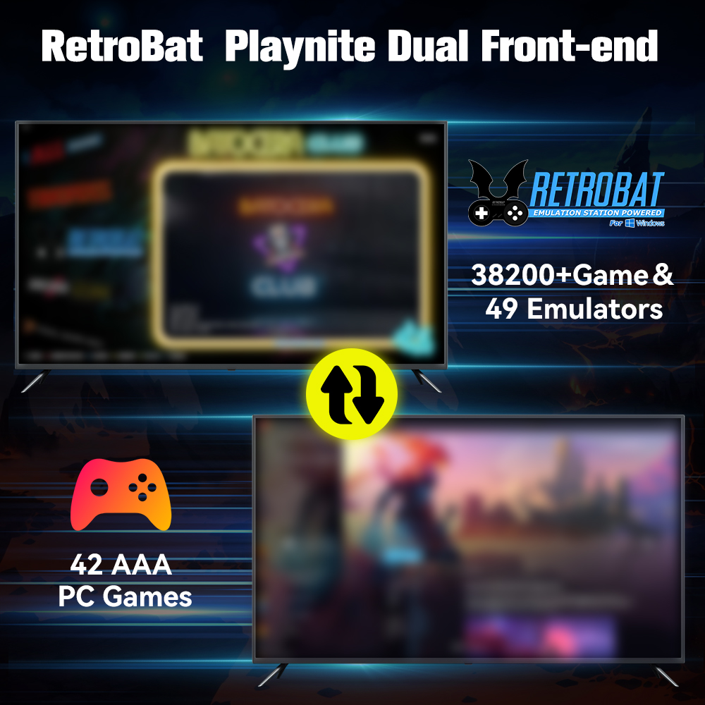 Retrobat＆Playnite System HDD R - đánh giá và giá Retro Gaming Emulator Console