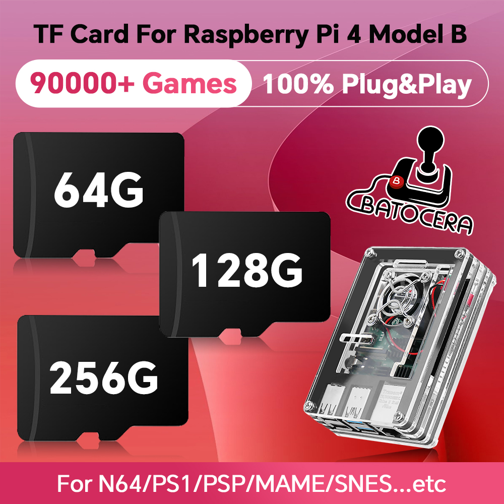 Retro Game Card For Raspberry  - đánh giá và giá Retro Gaming Raspberry Pi 4