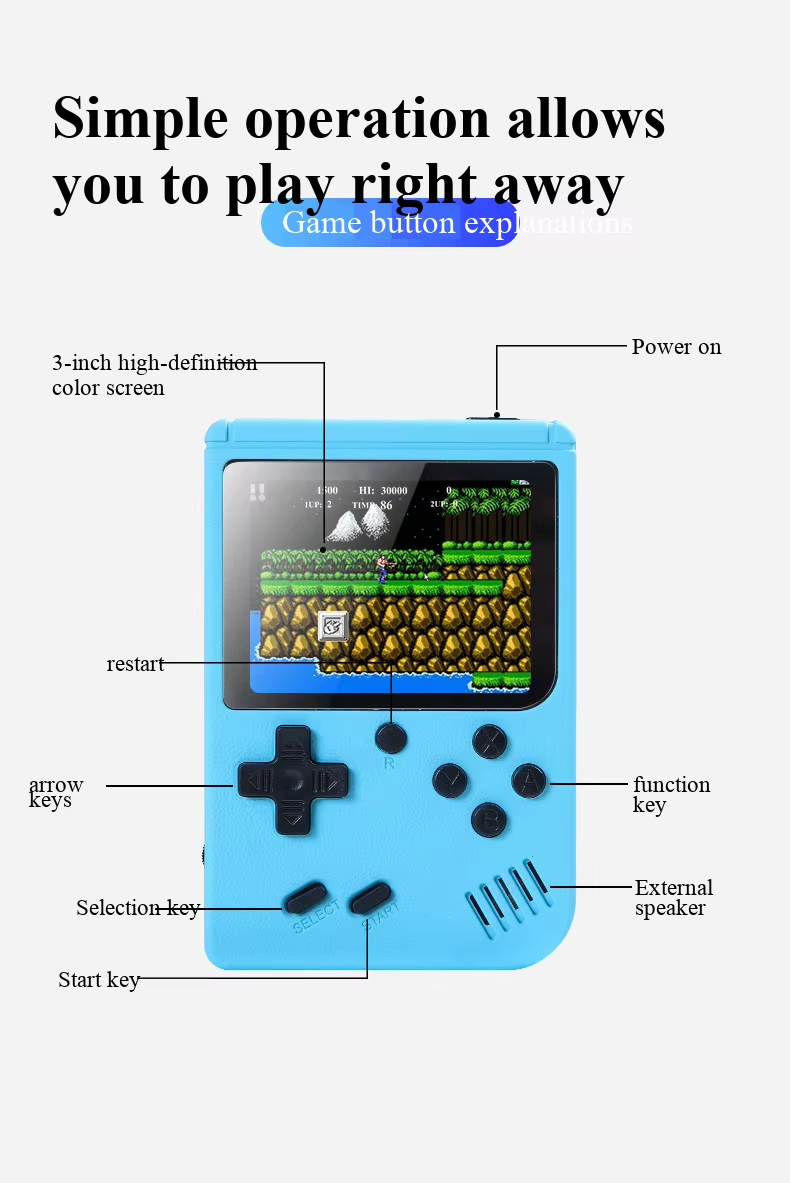 Retro Mini Di Động Cầm Tay Vid - đánh giá và giá Retro Gaming Icons