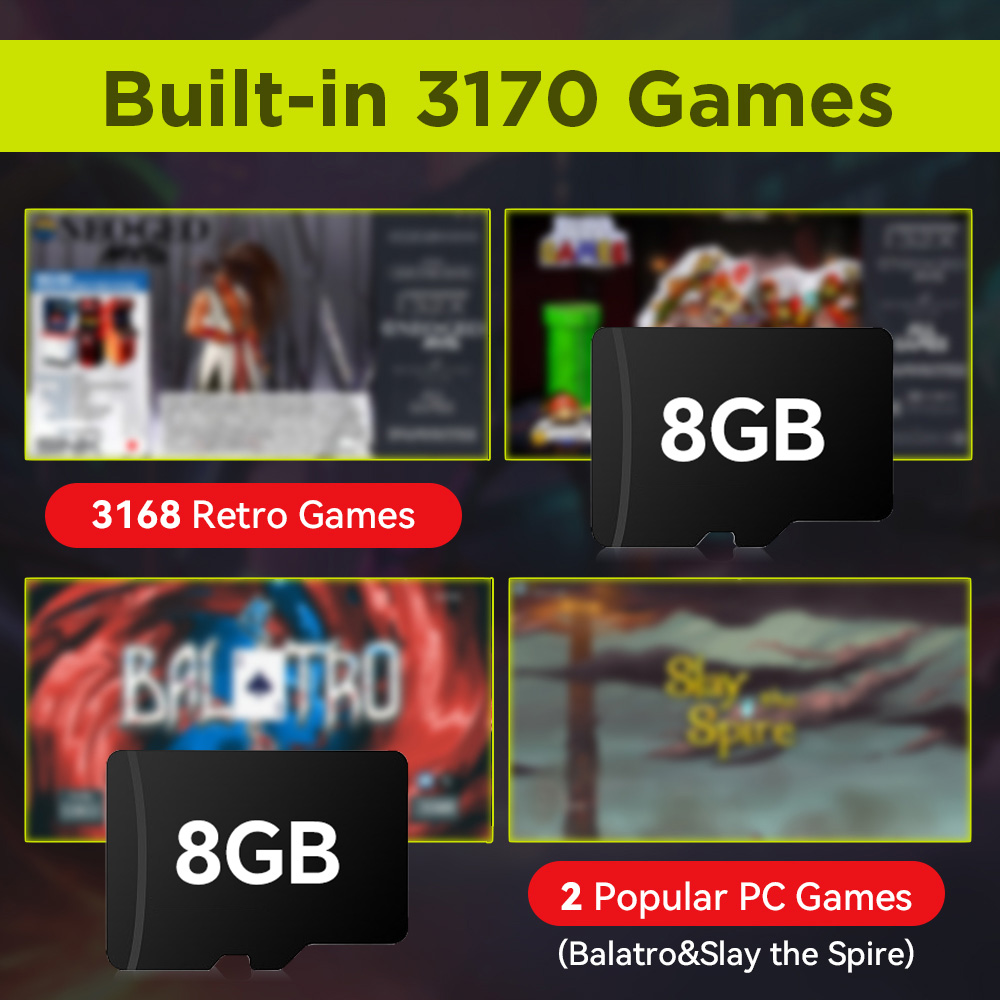 8GB Game TF Card with 3170 Ret - đánh giá và giá Retro Gaming Emulator Console