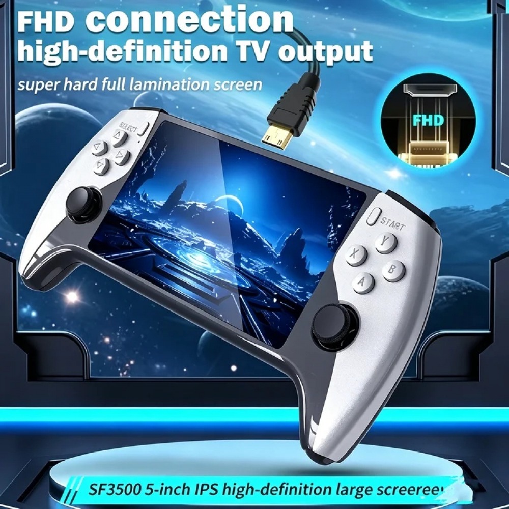 SF3500 5 inch Handheld Game Co - đánh giá và giá Retro Gaming Machine